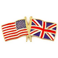 USA & United Kingdom Flag Pin